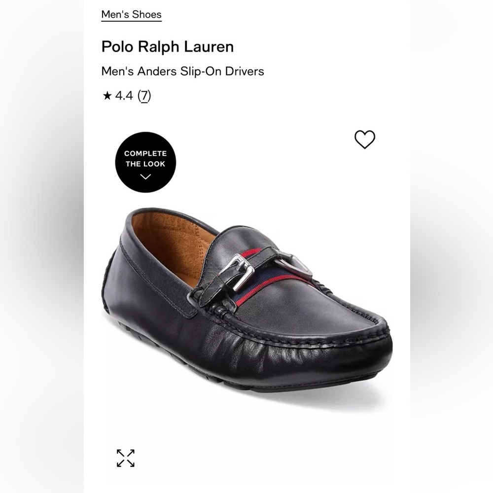 Polo Ralph Lauren Anders men’s slip on driver shoes 10.5 NEW